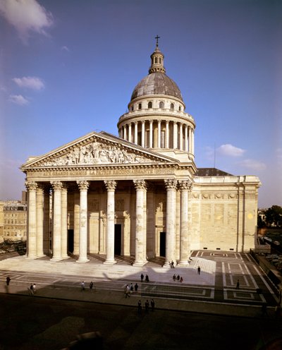 Vue de la façade, construite entre 1757 et 1790 - Jacques Germain Soufflot